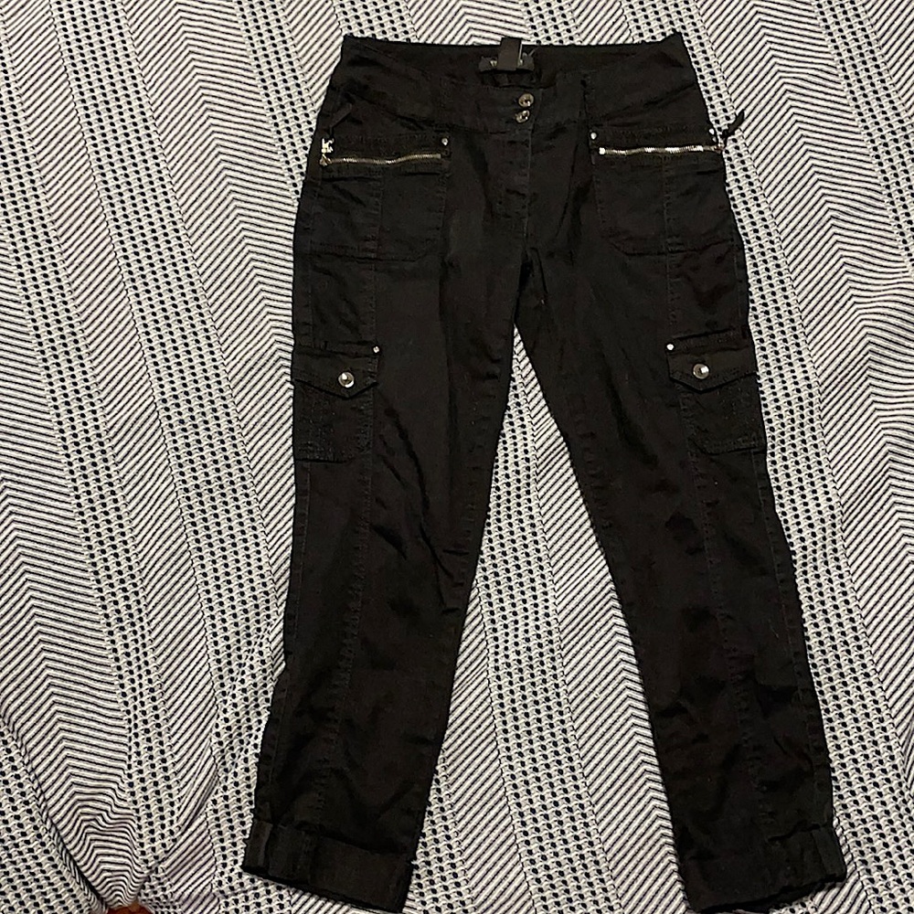 White House Black Market Cargo Crop Pants